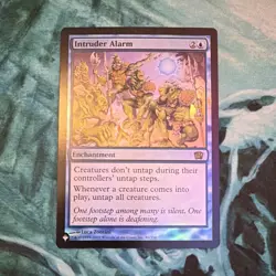 Wizards of the Coast MTG Intruder Alarm #86 The List Reprints Foil Rare Blue - Image 1