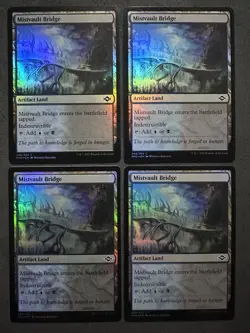 Mistvault Bridge FOIL - Modern Horizons 2 (MH2) x4 (Playset) MINT MTG Magic - Image 1