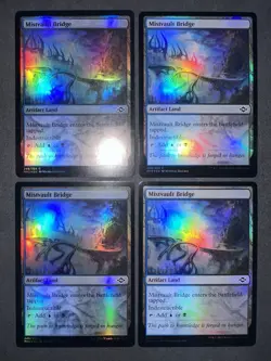 Mistvault Bridge FOIL - Modern Horizons 2 (MH2) x4 (Playset) MINT MTG Magic - Image 2