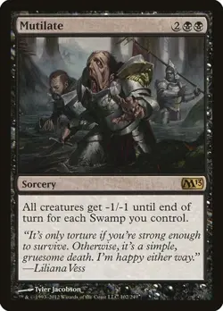 Mutilate Magic 2013 LP MTG - Image 1