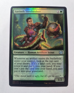 Sarinth Steelseeker Foil The Brothers' War Uncommon 189/287 - Image 1