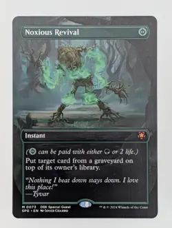 MTG - Noxious Revival - SPG - M - Borderless - 73 - Image 1