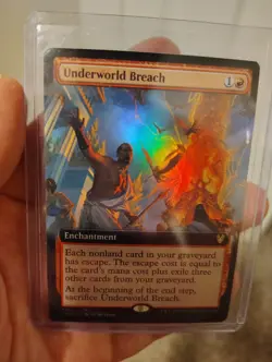 MTG Underworld Breach (Extended Art) Theros Beyond Death Foil LP - Image 1