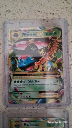 Mega M Venusaur EX 2/108 - Pokemon TCG Card XY Evolutions NM - Image 4