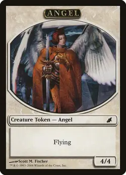 Angel - Promo Token Magic Player Rewards 2004 LP MTG - Image 1