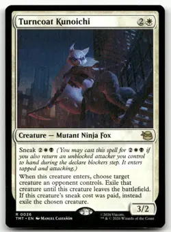 Turncoat Kunoichi #26 (NM) Teenage Mutant Ninja Turtles TMT Magic MTG - Image 1