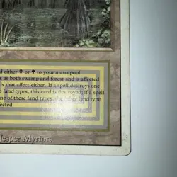 MTG Bayou Revised Edition Regular Rare - Image 4