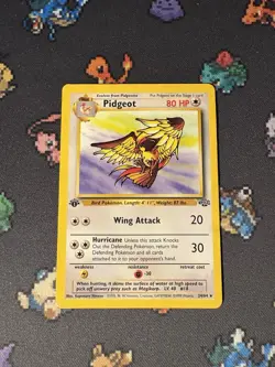 Pokemon Cards Pidgeot 24/64 Rare Jungle FIRST EDITION WOTC - (HP) - Image 1