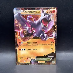 Aerodactyl EX XY97 XY Black Star Promo Holo Pokemon Card - Image 1