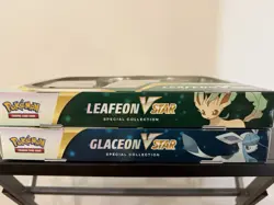 Pokemon Leafeon & Glaceon VStar Special Collection Sword & Shield Box (Lot Of 2) - Image 3