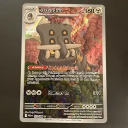 Pokemon TCG Pitch Black - Bastiodon 093/084 Illustration Rare Full Art Foil ✅ - Image 1