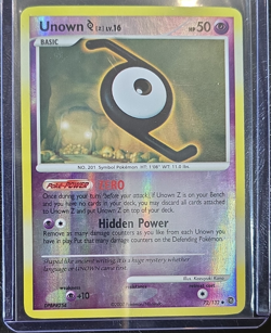 Unown [Z] 72/132 Secret Wonders Reverse Holo Uncommon Basic Pokemon TCG English - Image 1