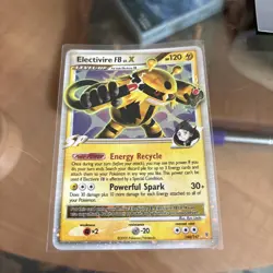 ELECTIVIRE FB LV.X 2009 POKEMON SUPREME VICTORS #144/147 HOLO RARE LP - Image 1