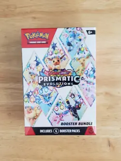 Pokemon TCG Prismatic Evolutions Scarlet & Violet Booster Bundle New Sealed - Image 1