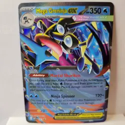 Mega Greninja ex 081 Holo Promo ME: Mega Evolution Promo Pokemon Near Mint - Image 1