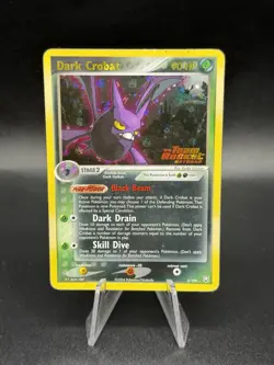 Pokemon - Dark Crobat Reverse Holo - Team Rocket Returns 3/109 MP HE3 - Image 1