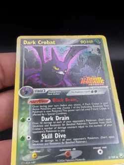 Pokemon - Dark Crobat Reverse Holo - Team Rocket Returns 3/109 MP HE3 - Image 3