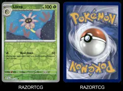LILEEP 5/142 C STELLAR CROWN POKEMON REVERSE HOLO NM/M - Image 3