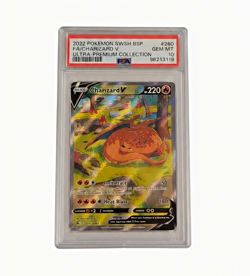 Charizard V SWSH260 PSA 10 2022 Sword & Shield Promo Full Art Holo - Image 1