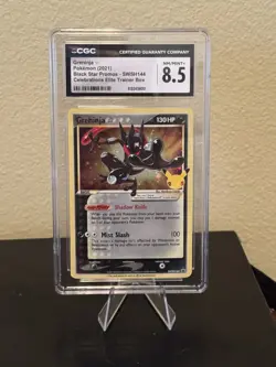 Pokemon TCG Greninja Star SWSH Promo Holo EN CGC 8.5 SWSH144 HP130 - Image 1