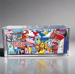 *ACRYLIC CASE* FOR Pokemon Center Tohoku Hiroshima Fukuoka Boxes Big 6mm Magnets - Image 1