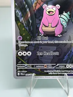 Pokemon TCG Pitch Black Slowbro 90/84 Full Art English Illustration Rare - Image 5