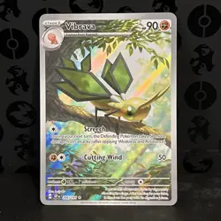 Pokemon TCG Vibrava 206/191 IR Illustration Rare Holo Surging Sparks NM - Image 1
