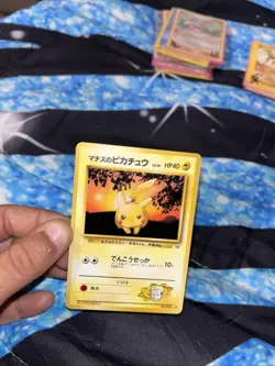 Pokemon Pikachu 025 Gym Heroes Japanese NM Condition 1998 original - Image 1