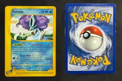 POKEMON UNGRADED SUICUNE 37/147 R WOTC AQUAPOLIS DMG NON HOLO PKM-283 - Image 1