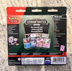 Factory Sealed Pokemon TCG League Battle Deck Gardevoir Ex Mew EX NEW SEALED BOX - Image 2
