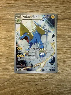 Pokemon TCG Manectric 089/084 Pitch Black Illustration Rare IR EN | NM - Image 1