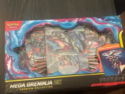 Pokemon Mega Greninja ex Premium Collection Box - Sealed - New - Image 1