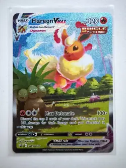 The Pokemon Company Flareon VMAX SWSH180 Promo Holo English 2021 320HP NM - Image 1