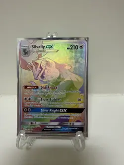 Pokemon TCG Silvally GX 262/236 Cosmic Eclipse Holo Full Art Secret Rare 210 HP - Image 1