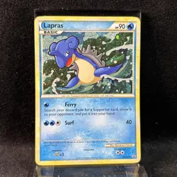 Lapras HGSS14 Holo Pokemon Promo Card - Image 1