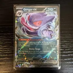 Gengar ex 104/162 Pokemon Temporal Forces - NM - Image 1