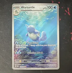 The Pokemon Company Wartortle 171/165 SV 151 IR Holo English - Image 1