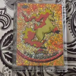 Topps Pokemon TCG TV Animation Edition Rapidash #78 Sparkle Chrome Insert - Image 1