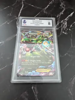 Rayquaza EX XY73 Black Star Promo 2015 Powers Beyond Pokemon Full Art MGC 8 - Image 2