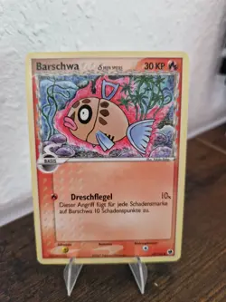 Pokemon Barschwa Delta Species 49/101 EX Dragon Frontiers Deutsch Played - Image 1