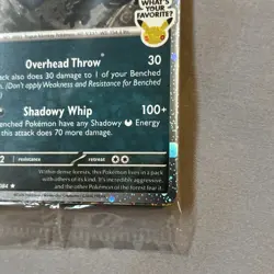 Zarude Pitch black promo gamestop NEW SEALED IN HAND! Pokemon 30th - Image 5