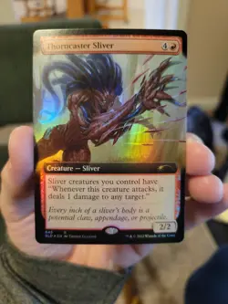 Thorncaster Sliver - 645 (SLD) - Secret Lair - FOIL Extended - MTG - NM - Image 1