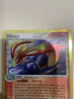 Pokemon TCG Milotic Delta Species Holo Rare 5/101 Dragon Frontiers 90 HP English - Image 3