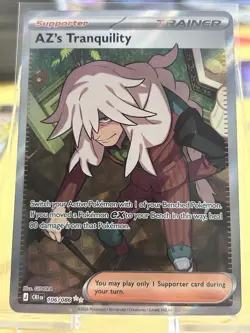 AZ's Tranquility 106/086 CRI Rare Full Art Holo EN Pokemon TCG - Image 1