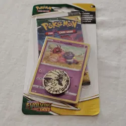 Pokemon TCG: Evolving Skies Checklane Blister Slowpoke Pack New Sealed #1 - Image 1