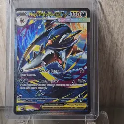 Pokemon Mega Sharpedo ex 127/094 Me02 Phantasmal Flames SIR Holo English - Image 1