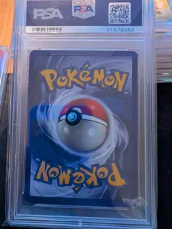 1999 POKEMON JUNGLE 1ST EDITION #12 VAPOREON - HOLO PSA 7 NM LOW POP! - Image 2