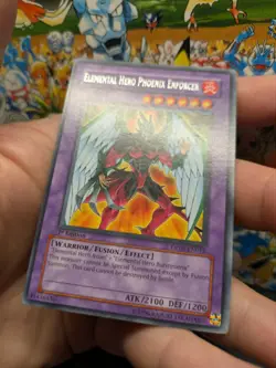 🔥 Elemental Hero Phoenix Enforcer DP05-EN012 Rare YuGiOh Duelist Pack NM 🔥 - Image 2