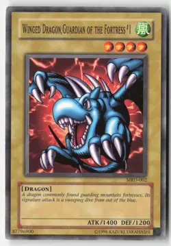 Yugioh - Winged Dragon, Guardian of the Fortress #1 MRD-002 Unlimited - Metal Ra - Image 1
