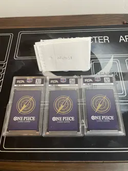 One Piece Card Game 3rd Anniversary Winner PSA 10 Sequential Set GEM MINT - Image 2